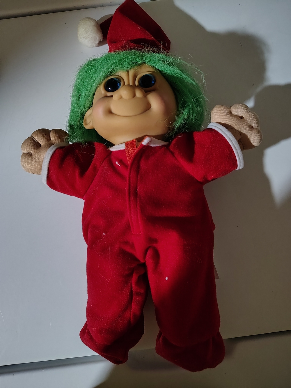 Russ Red Plush Toy Tag with Brand Logo